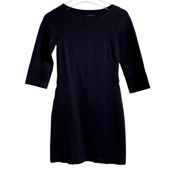 Theory Women's Black Nettoyage Sheath Mini Dress SIZE-2 - Picture 1 of 8